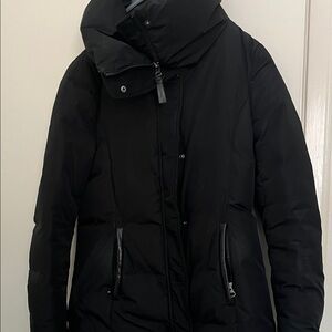Mackage Black Puffer Coat for Women